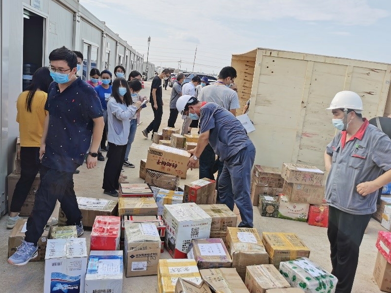 Relief Supplies Arrived at Prinx Chengshan Thailand Plant