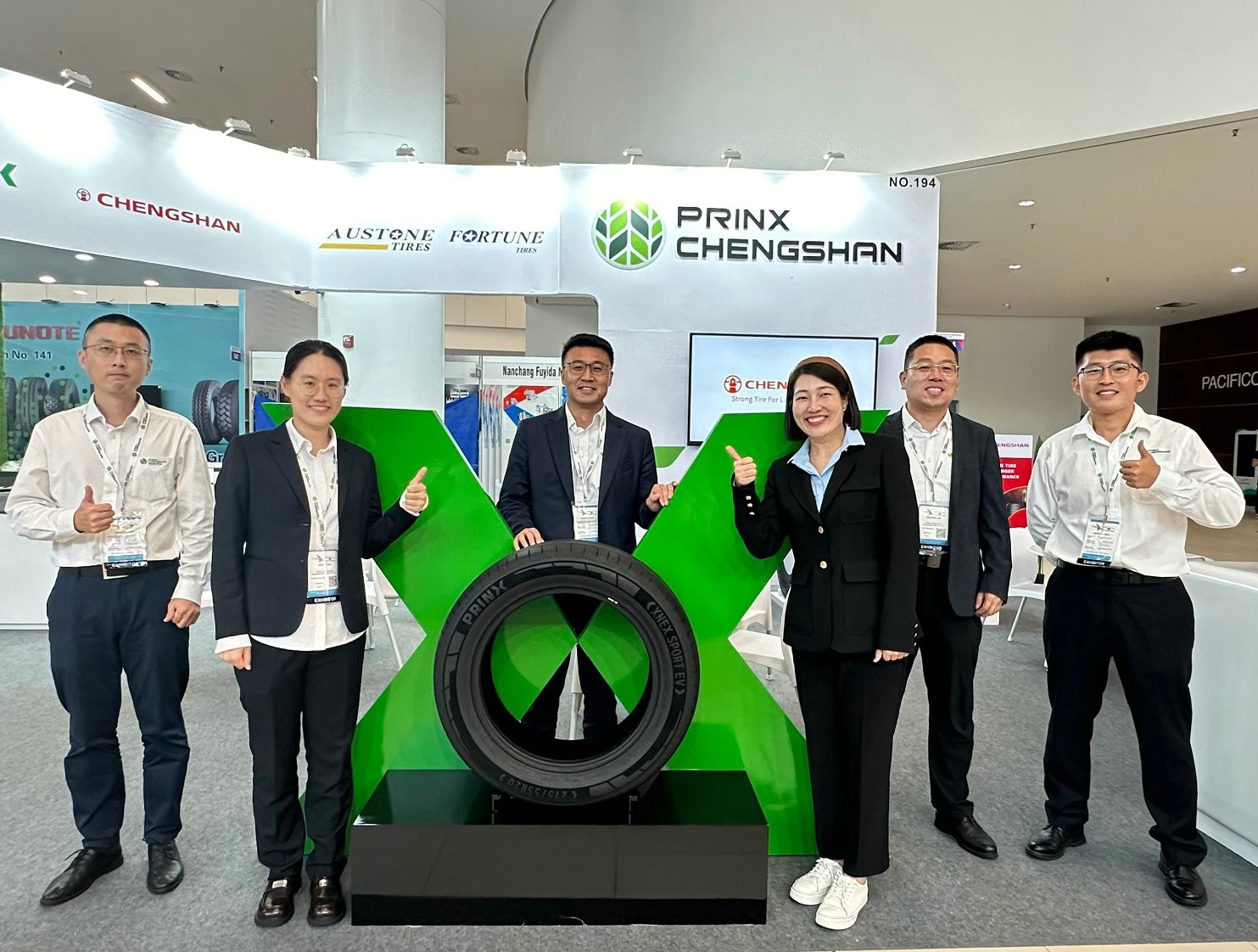 Prinx Chengshan appears on the Latin Tyre Expo and creates high-quality products for users in Latin America