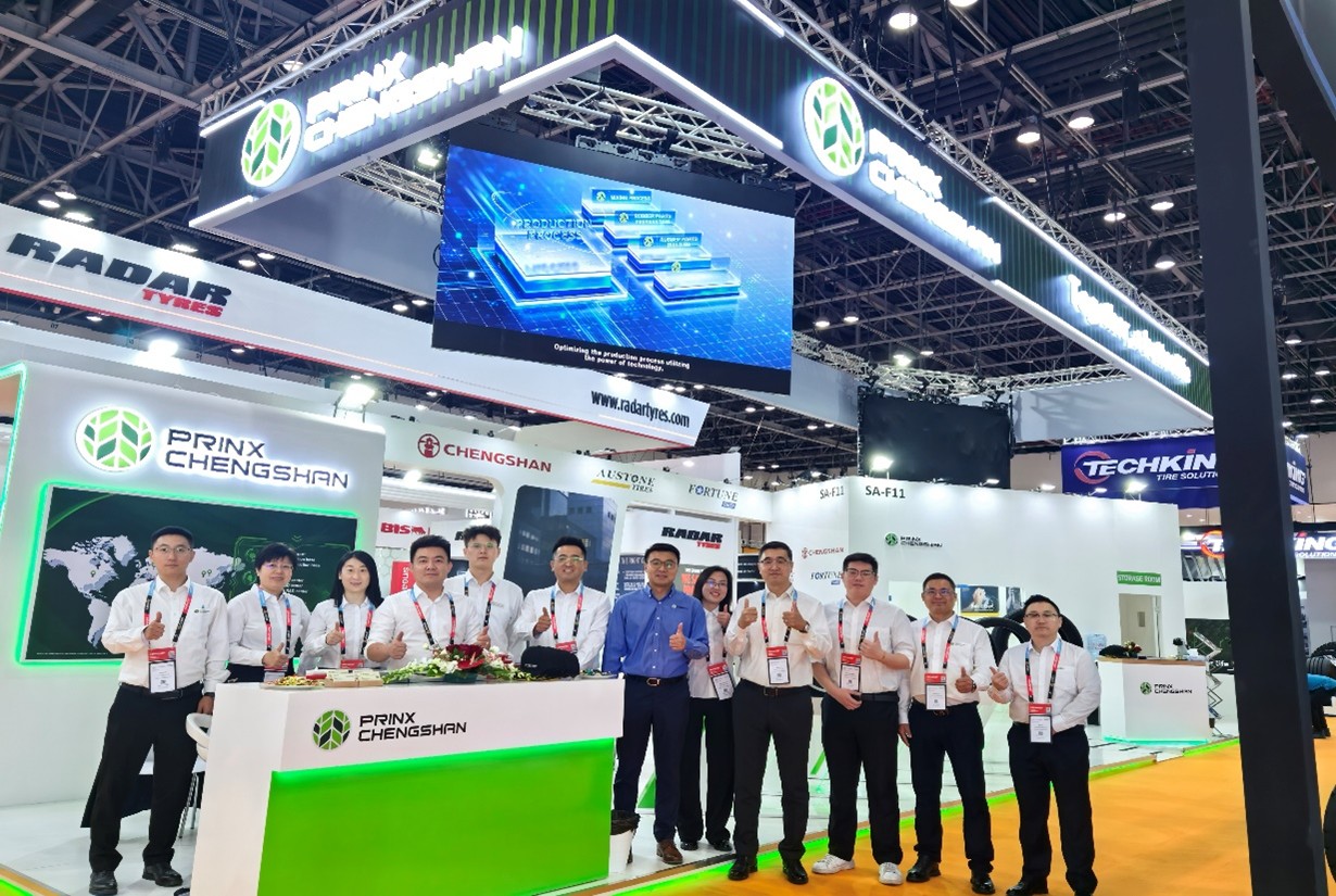 Prinx Chengshan Showcases New Tire Technology at Dubai International Exhibition