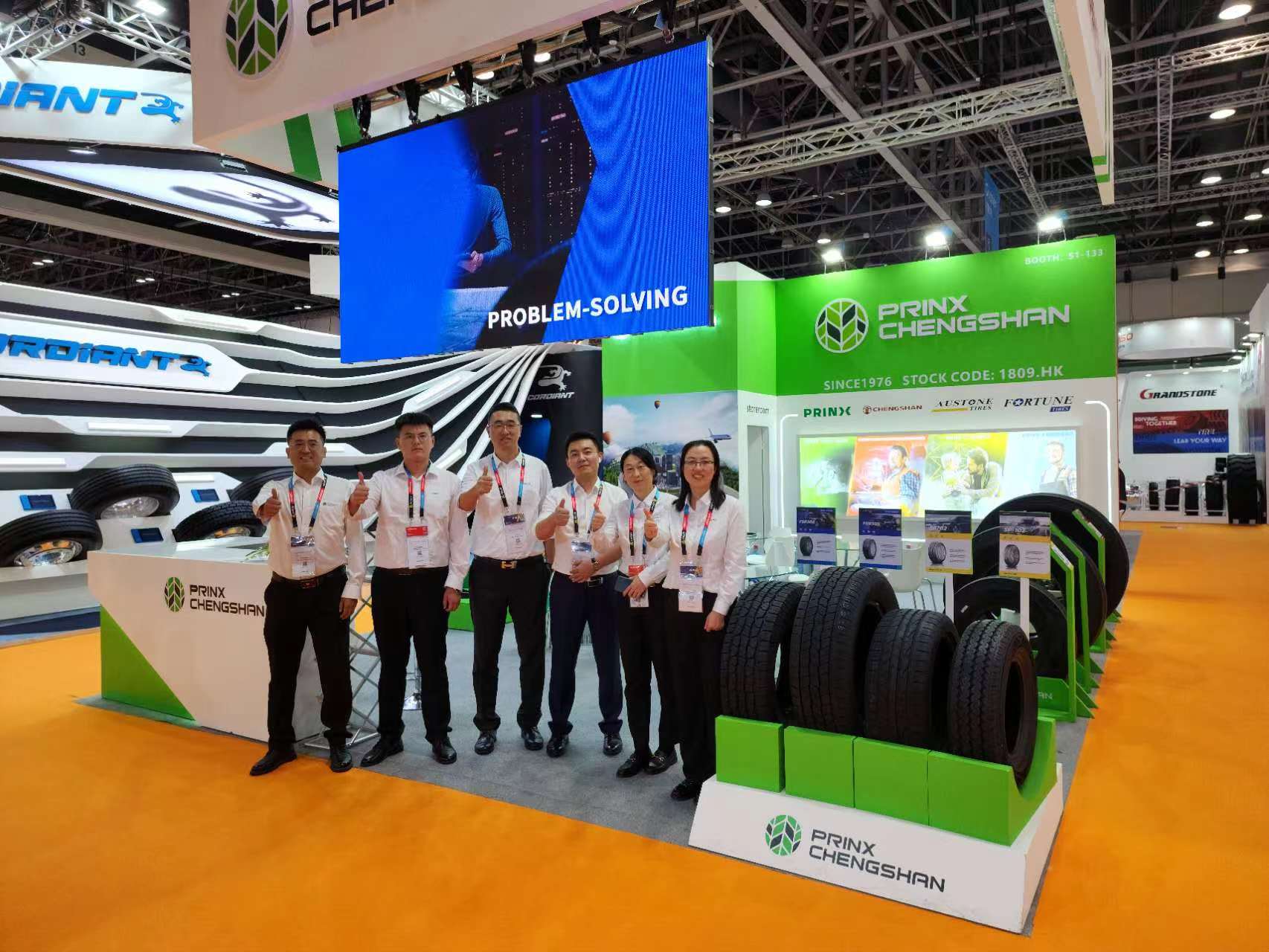 China Intelligent Manufacturing Continuously Develops, PRINX CHENGSHAN Appears at the 2023 Automechanika Dubai