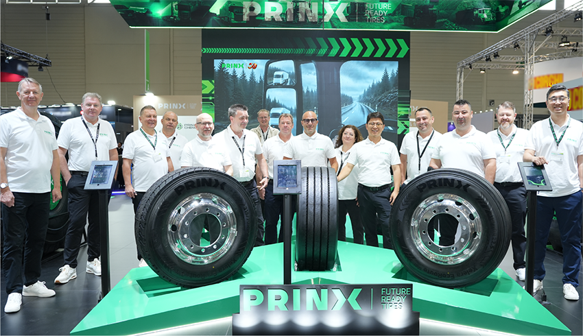 Prinx Brand Commercial Vehicle Tires Officially Launched in Europe A Stunning Debut at The Tire Cologne